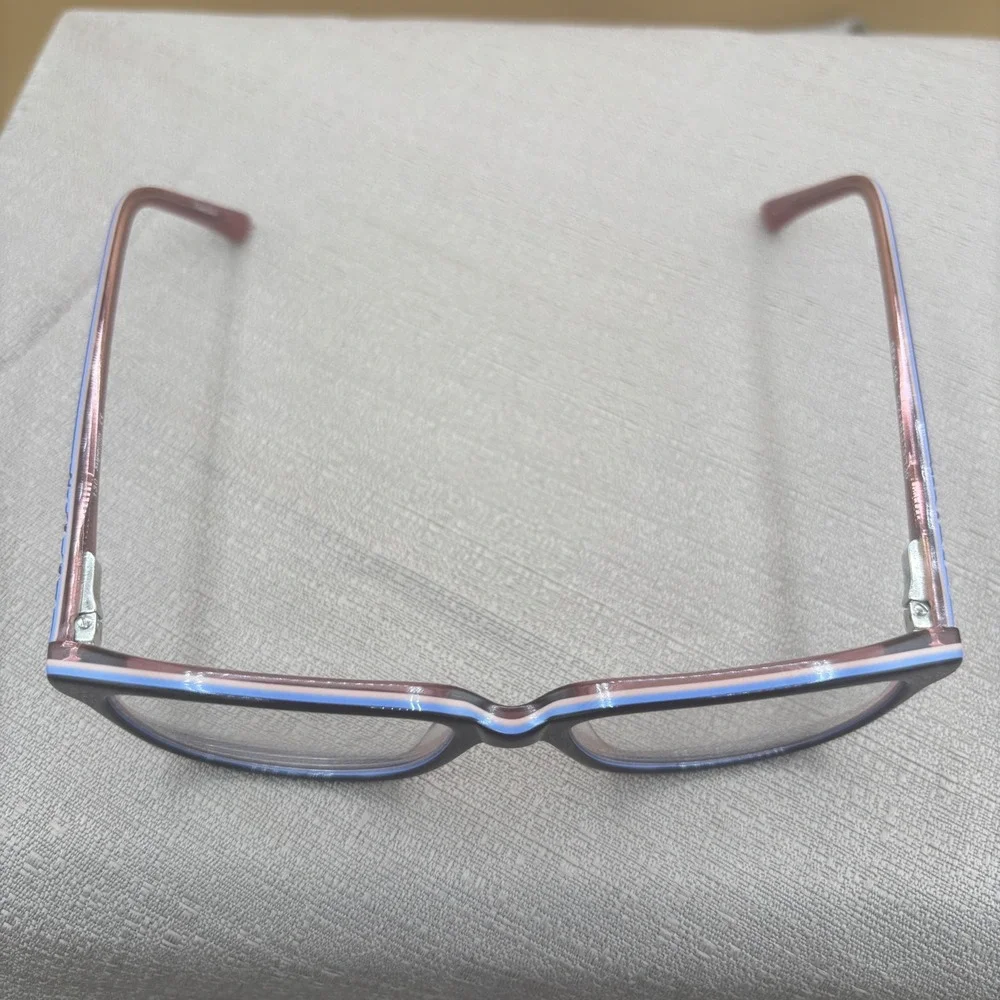 Superflex SFK-194 Purple Pink Floral Eyeglasses Frames 48-15-130 Women Kids